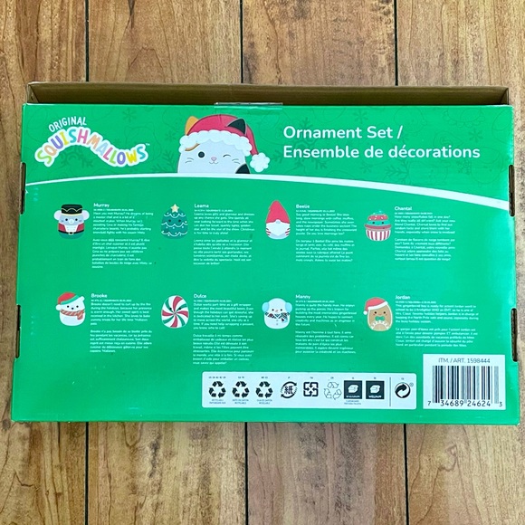 Squishmallows Christmas Ornament Set * - Picture 3 of 4